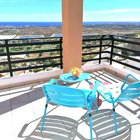 Lovely Oasis Azul - Quiet, Sea Views, Golf & لقنت