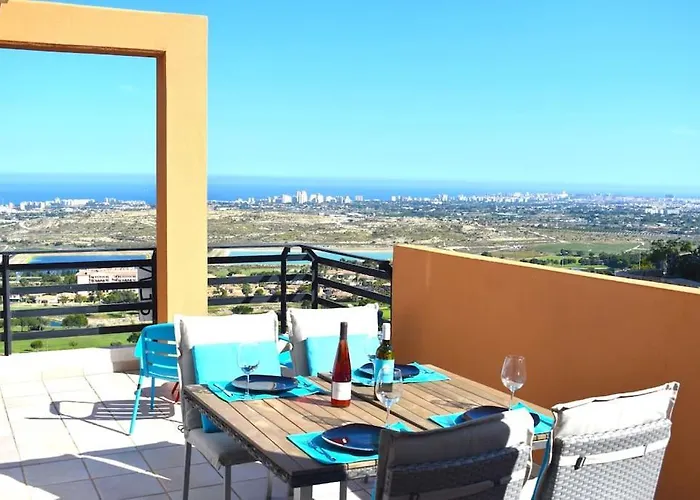 Lovely Oasis Azul - Quiet, Sea Views, Golf &