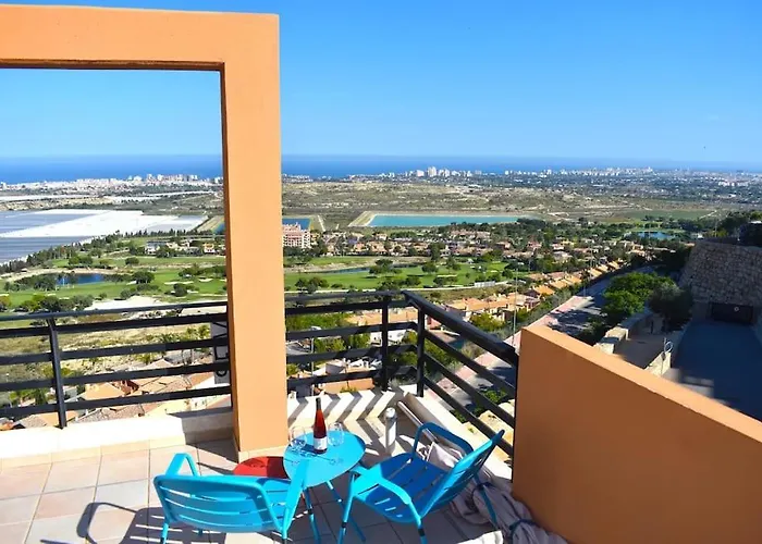 Lovely Oasis Azul - Quiet, Sea Views, Golf & Alicante