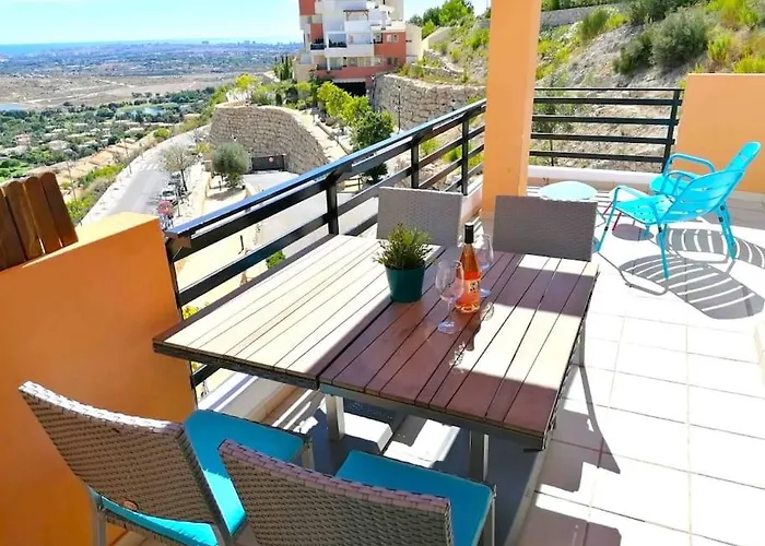 Lovely Oasis Azul - Quiet, Sea Views, Golf & Alicante