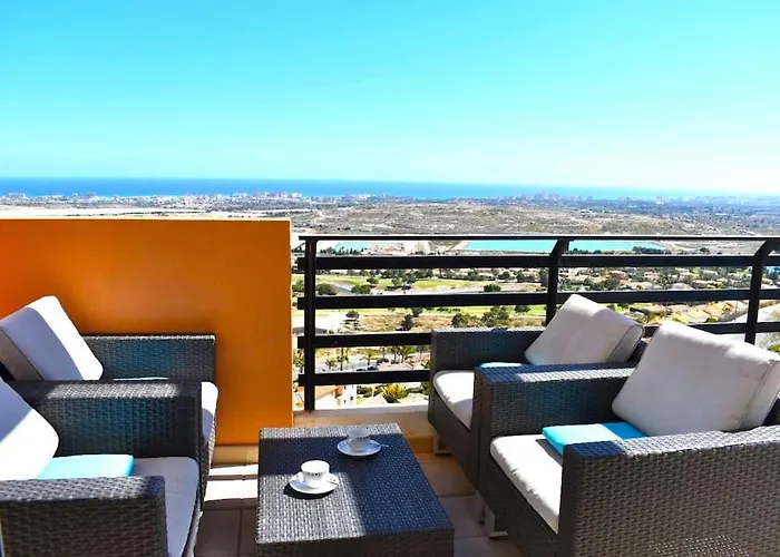 Apartment Lovely Oasis Azul - Quiet, Sea Views, Golf & *