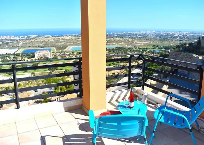 Lovely Oasis Azul - Quiet, Sea Views, Golf &