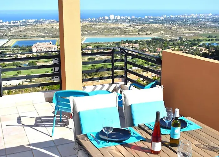 Lovely Oasis Azul - Quiet, Sea Views, Golf & Alicante