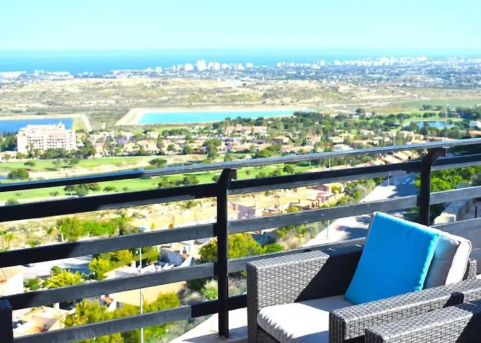 Lovely Oasis Azul - Quiet, Sea Views, Golf &